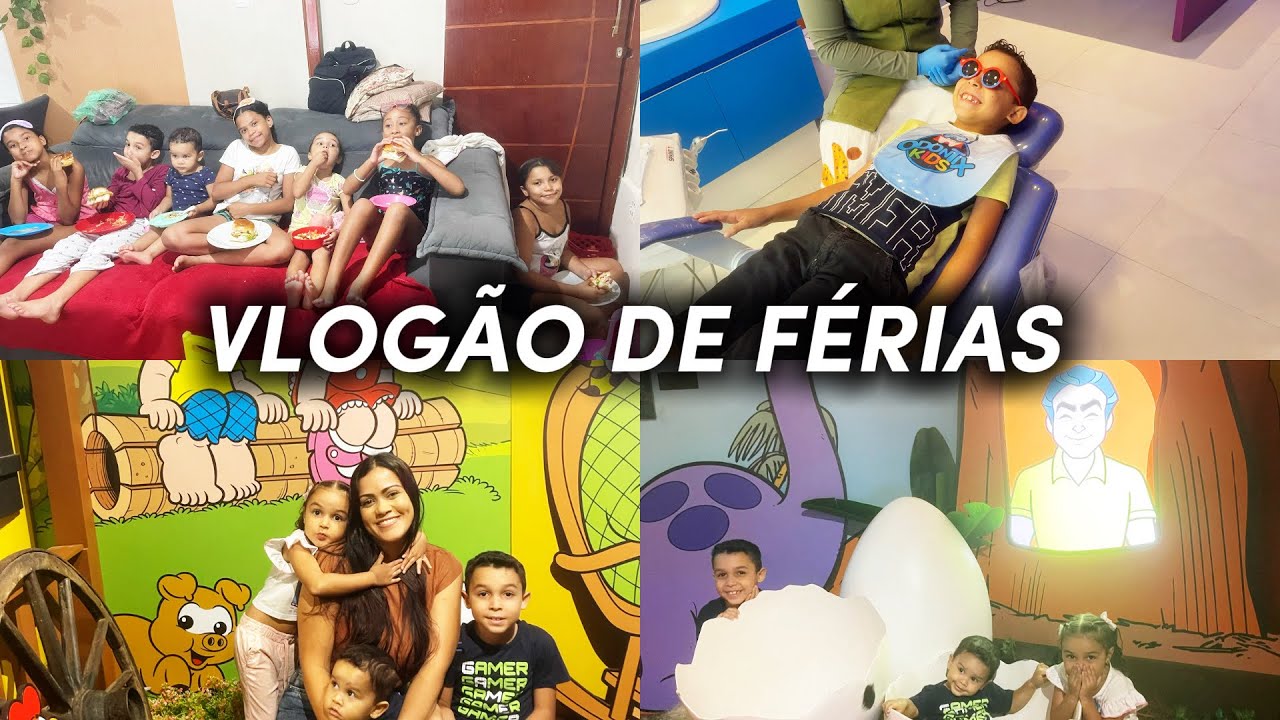 VLOGÃO DE FÉRIAS 