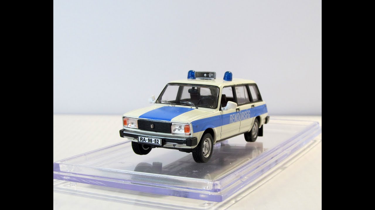 Unboxing Custom Diecast Hungarian Police Rendorseg Vaz-2104, DiamonD. diecast custom Scale Model car