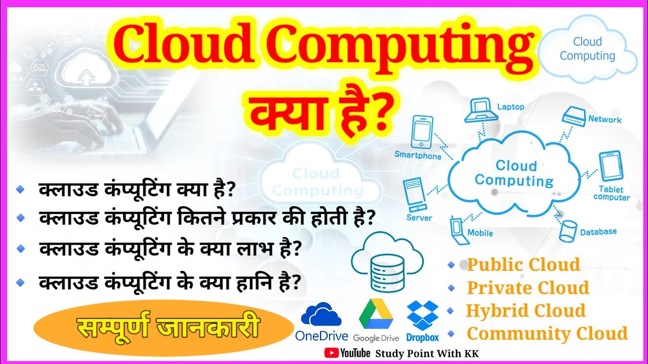 क्लाउड कंप्यूटिंग क्या है? | cloud computing kya hai | what is cloud computing #cloudcomputing