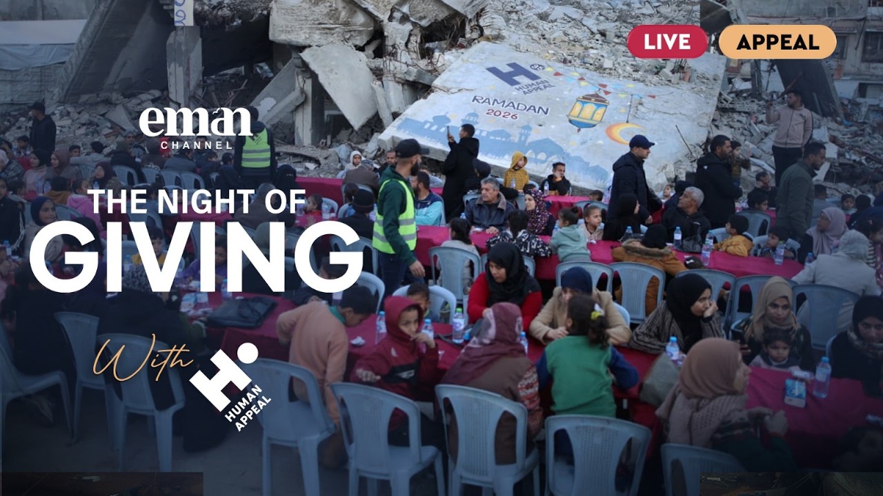 Give in the Nights of Mercy | Human Appeal Charity Appeal