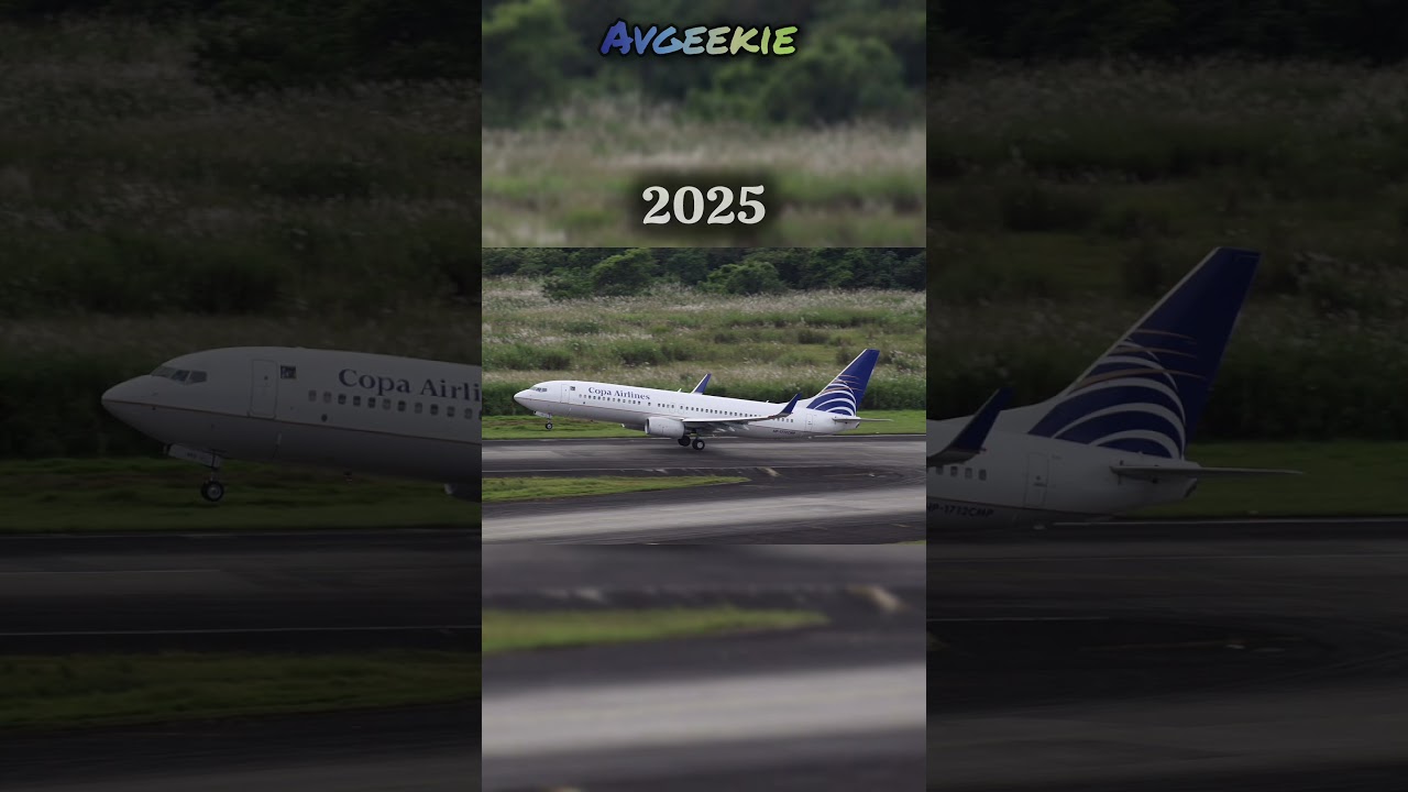 Evolution of Copa Airlines #automobile #airplanegeek #airplane #planegeek #aeroplane #avgeek
