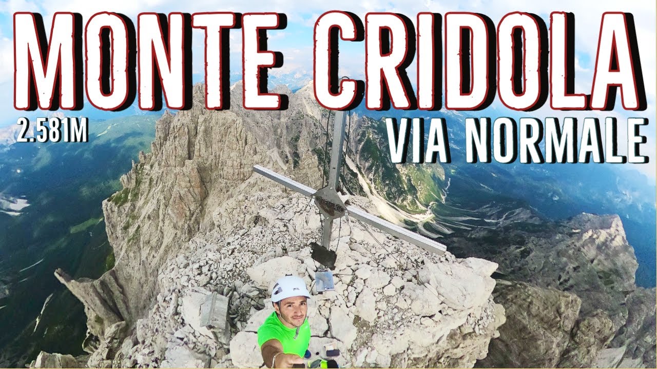 MONTE CRIDOLA 2.581m ⛰ VIA NORMALE//DOLOMITI FRIULANE 🏃🏻‍♂️