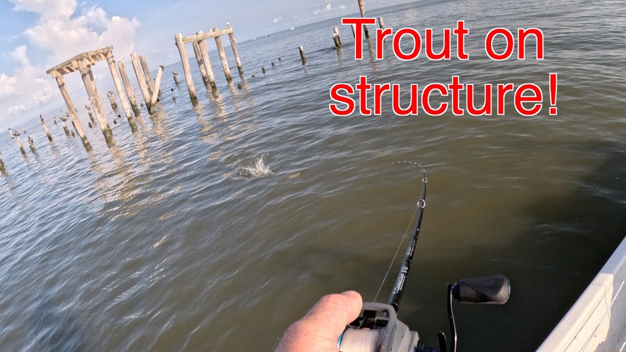 Summertime in Grand Isle - Speckled Trout Action is Hot at This spot!