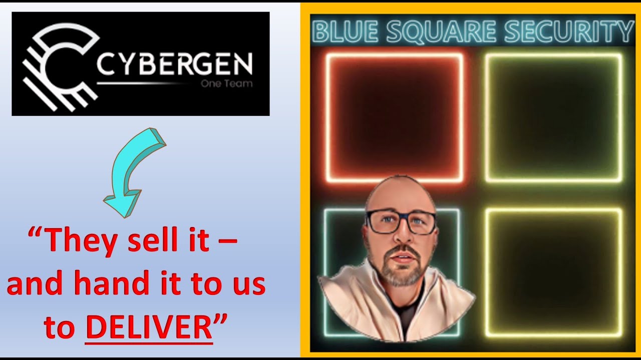 CyberGen CEO Mike Callahan talks with Microsoft Digital Security Specialist  team.