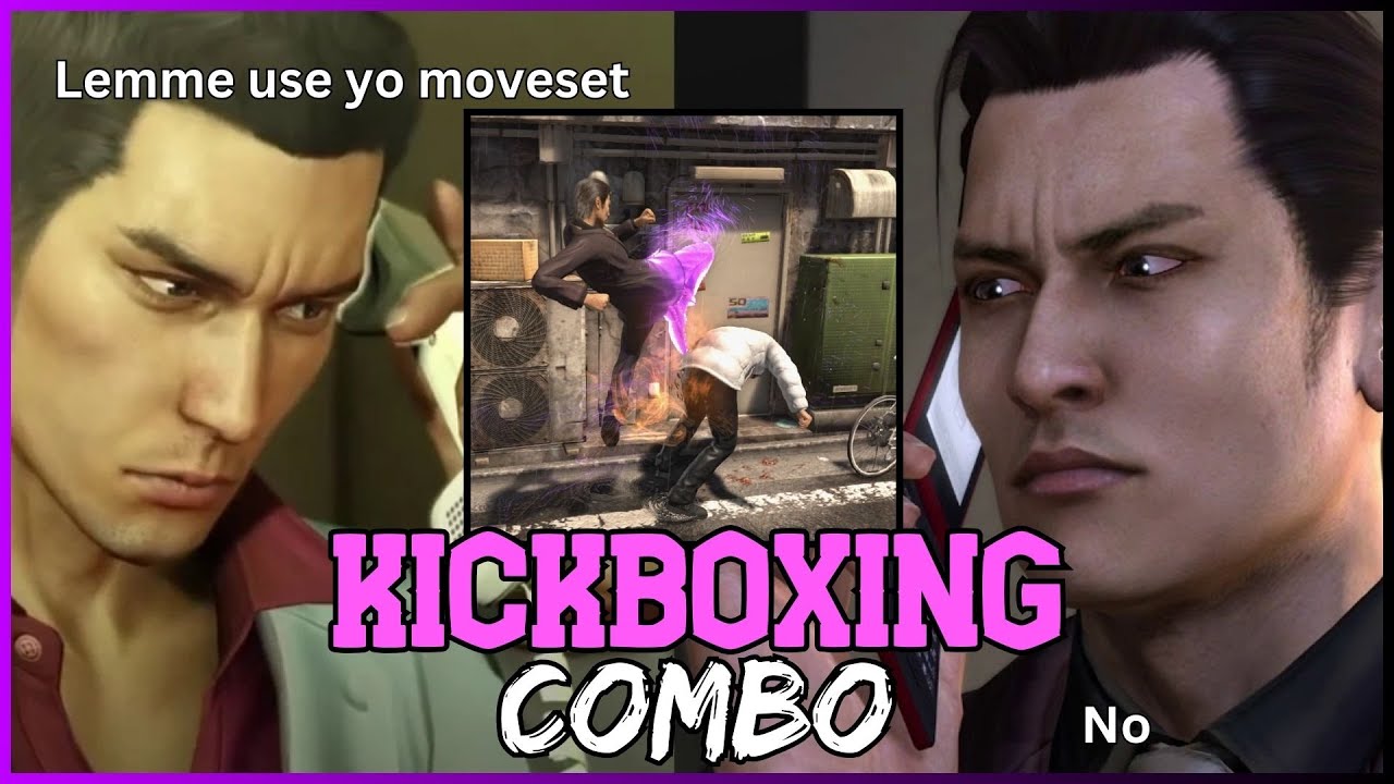 Mine MMA/Kickboxing combo [Yakuza Kiwami 2 Ultimate Martial Arts mod]