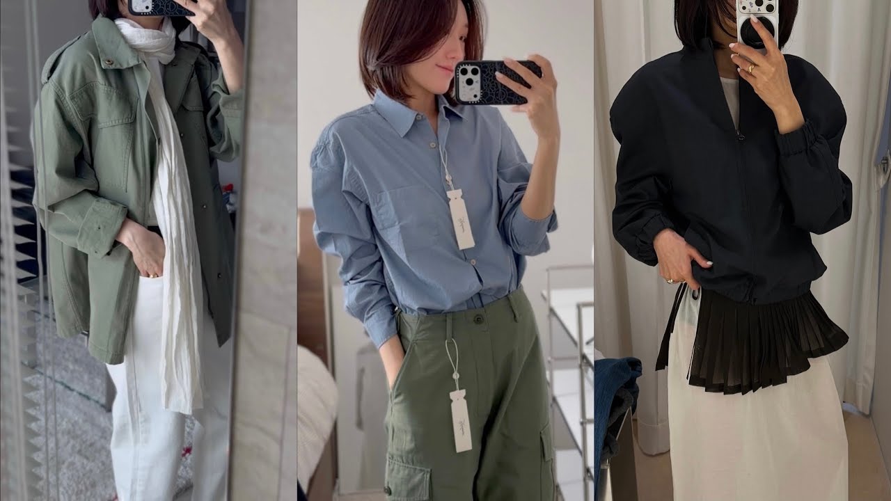 vlog. 봄옷 쇼핑 | 모노하, 아모멘토, 포터리 쇼룸 투어 + 구매 리스트 (문달, 얼바닉30, 모노하)