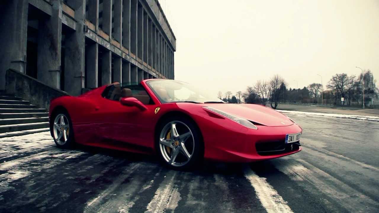 Ferrari 458 Spider TEST DRIVE Video with PURE SOUND