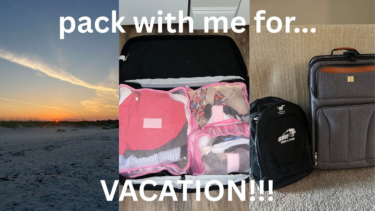 pack with me for vacation!!!