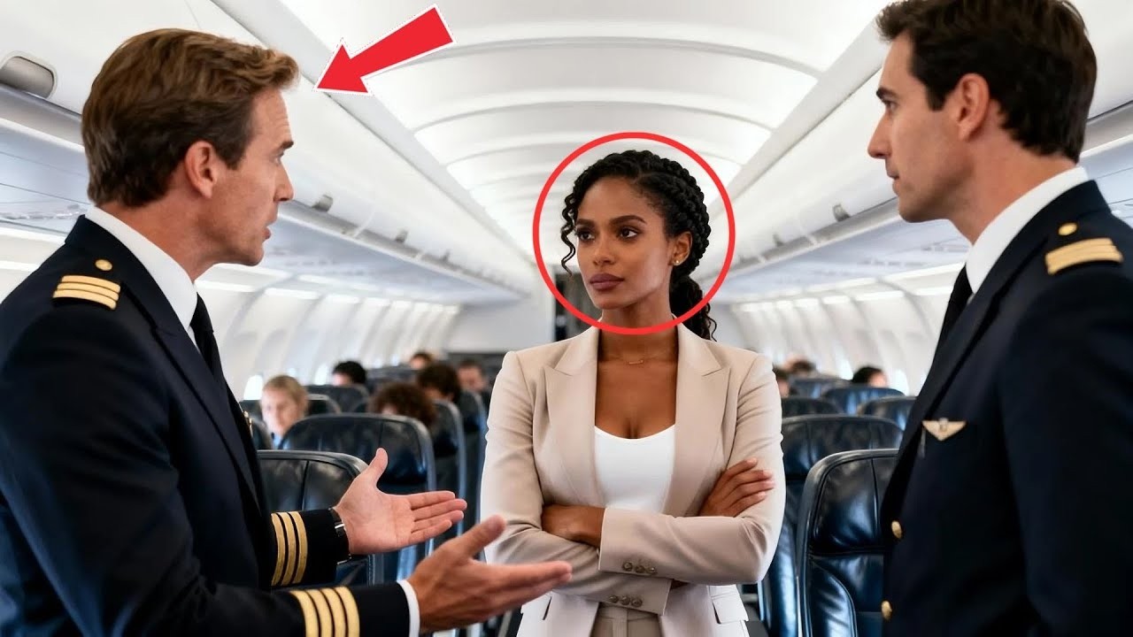 Pilot Laughs at Black Girl for “Acting Rich” — Freezes When Her Name Appears on the Jet’s Side