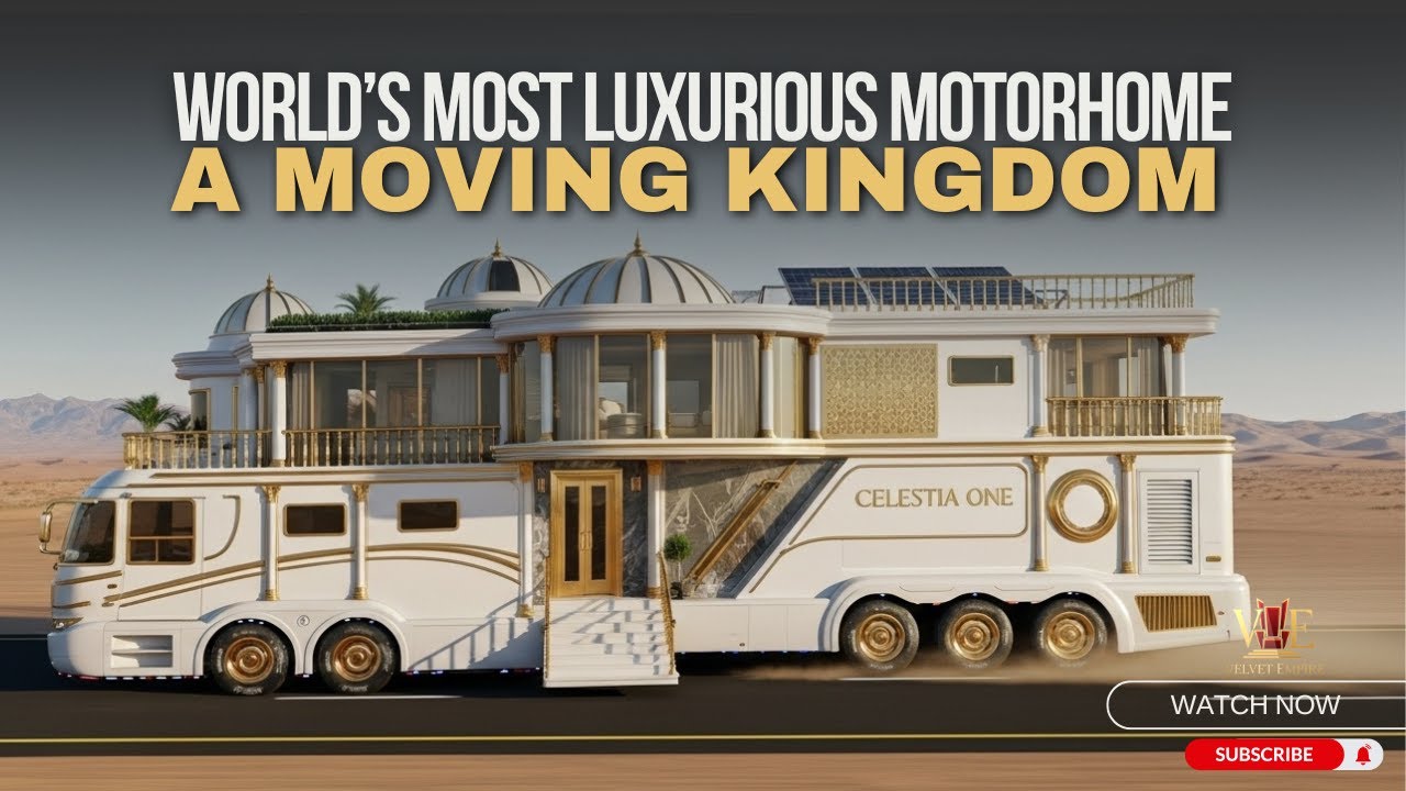 🚍A Moving Kingdom &mdash; The Two-Story Celebrity Road Palace | VELVET EMPIRE 💸🤑💵
