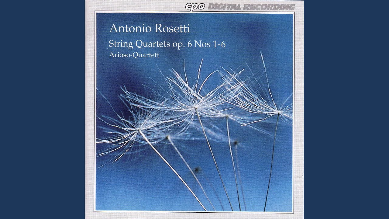 String Quartet in A Major, Op. 6, No. 1: I. Allegro spiritoso
