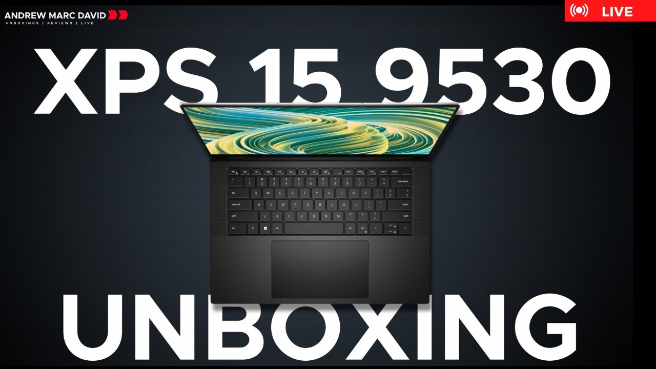 Dell XPS 15 9530 (2023) - Live Unboxing