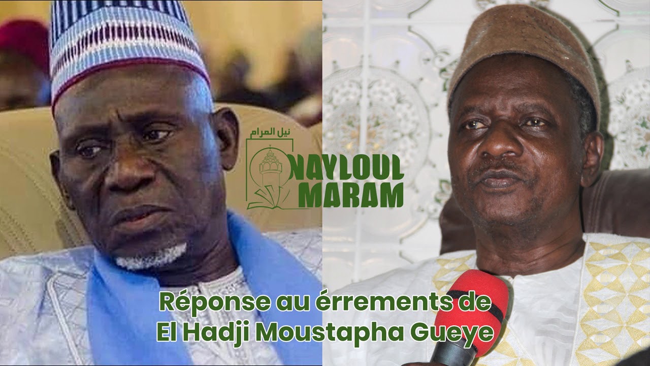 Réponses aux Errements d'El Hadji Moustapha Gueye