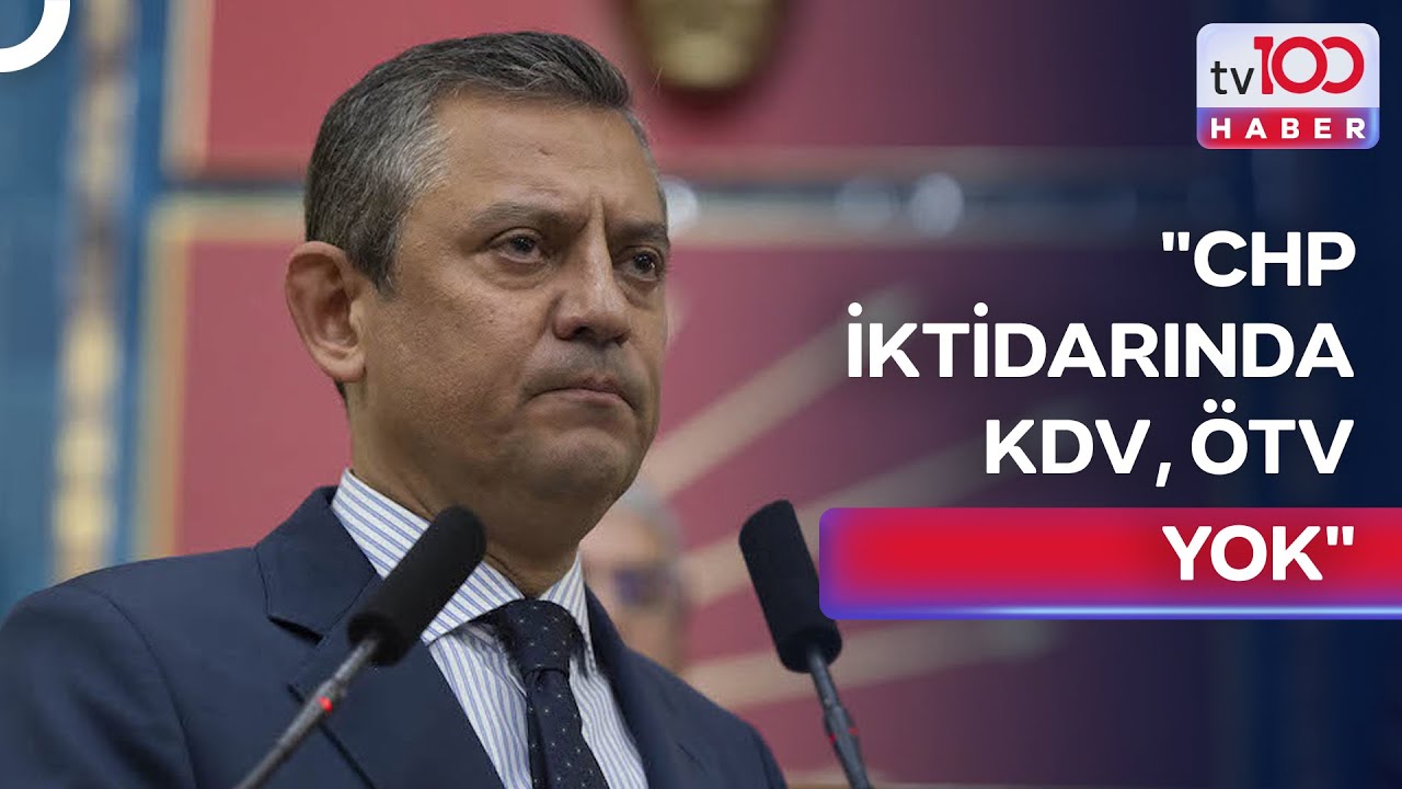 Özgür Özel'den Asgari Ücret Mesajı | tv100 Haber