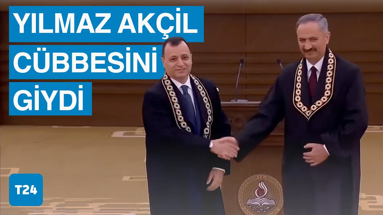 Anayasa Mahkemesi yeni üyesi Yılmaz Akçil’in yemin töreni gerçekleşti