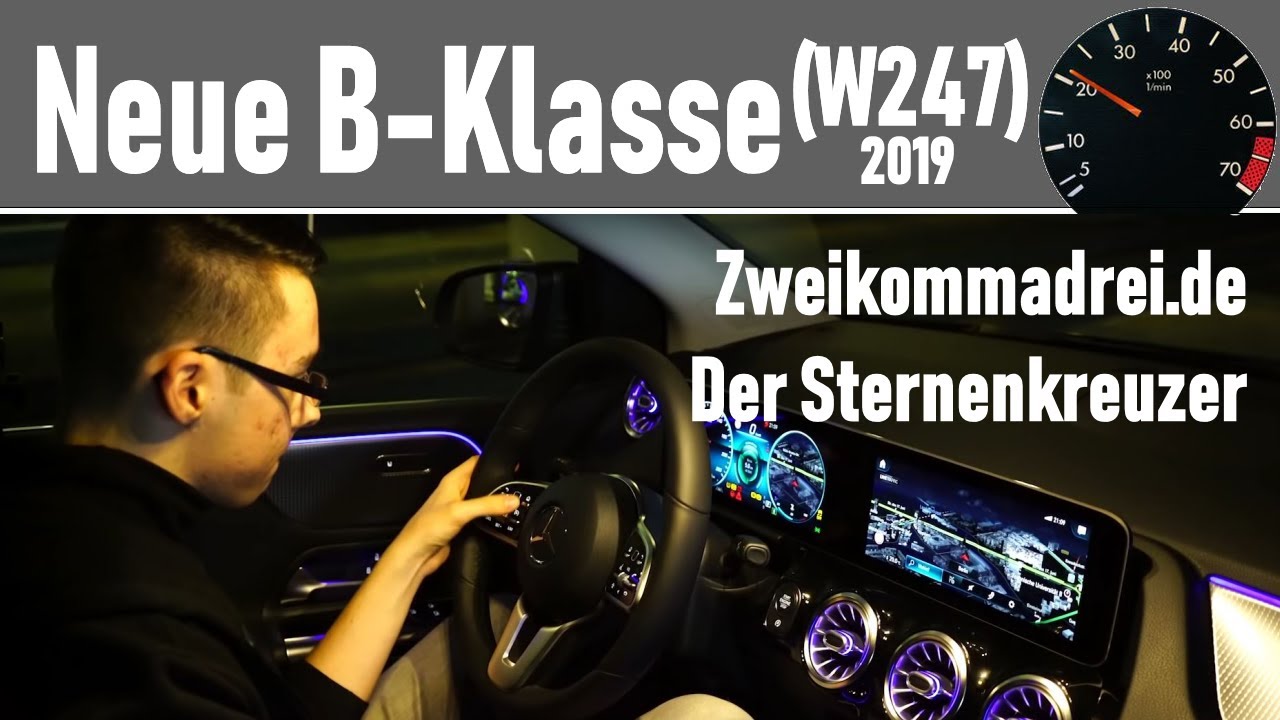 Reaktionen auf die Mercedes B-Klasse 2019 + MBUX // Fahrbericht // W247 B180