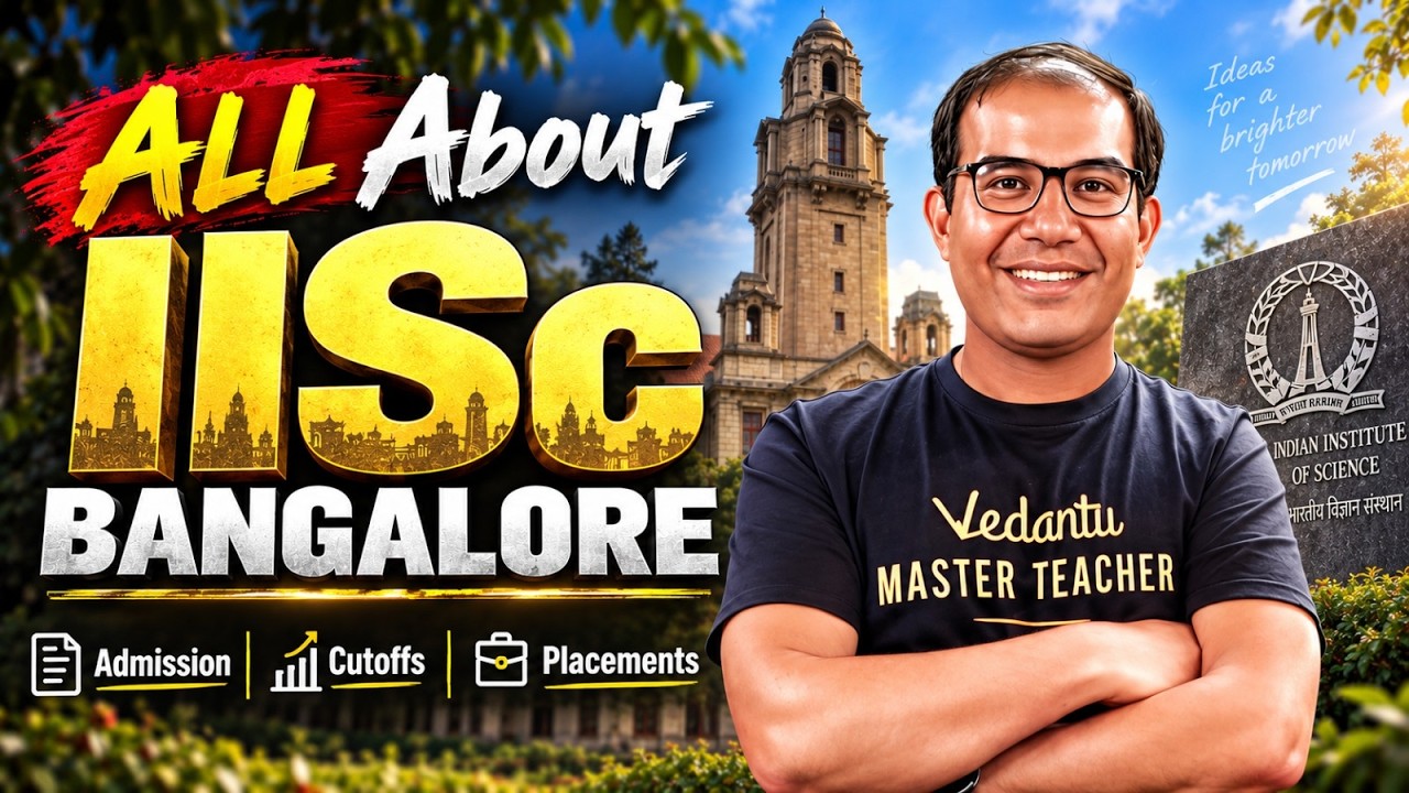 IISc Bangalore |🚨 COMPLETE GUIDE | Admission, Eligibility, Cut Offs   IAT Exam | Vinay Shur Sir
