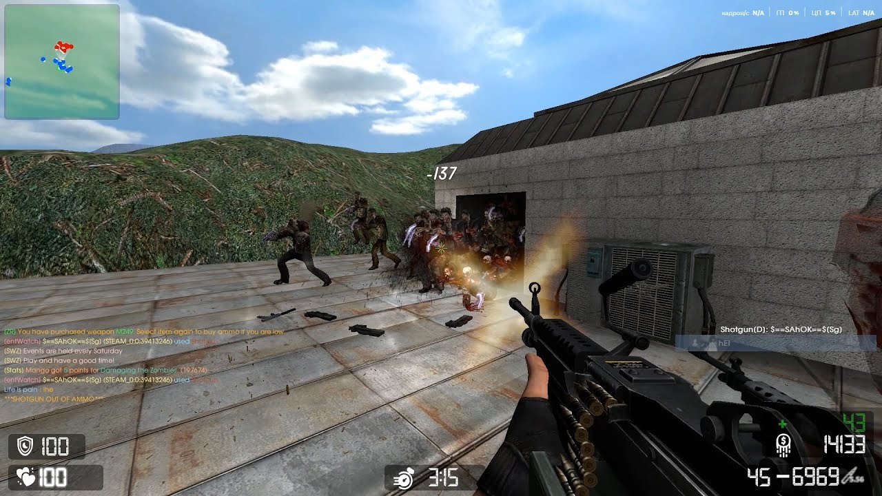 CSS: Zombie Escape Mod - Ze Isla Nublar V3 (Stage 1 - CrowdSpawn) on SwZ