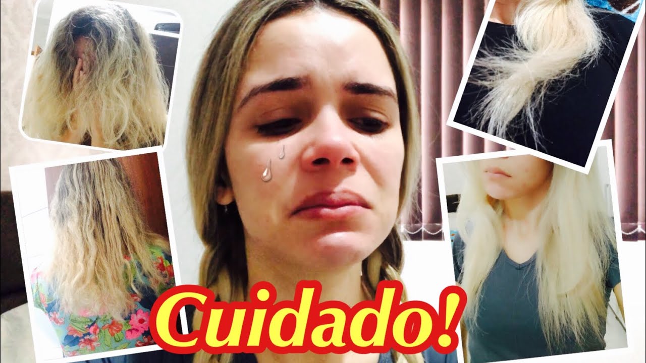😭 ALERTA, MEU CABELO CAIU, CHOREI MUITO...