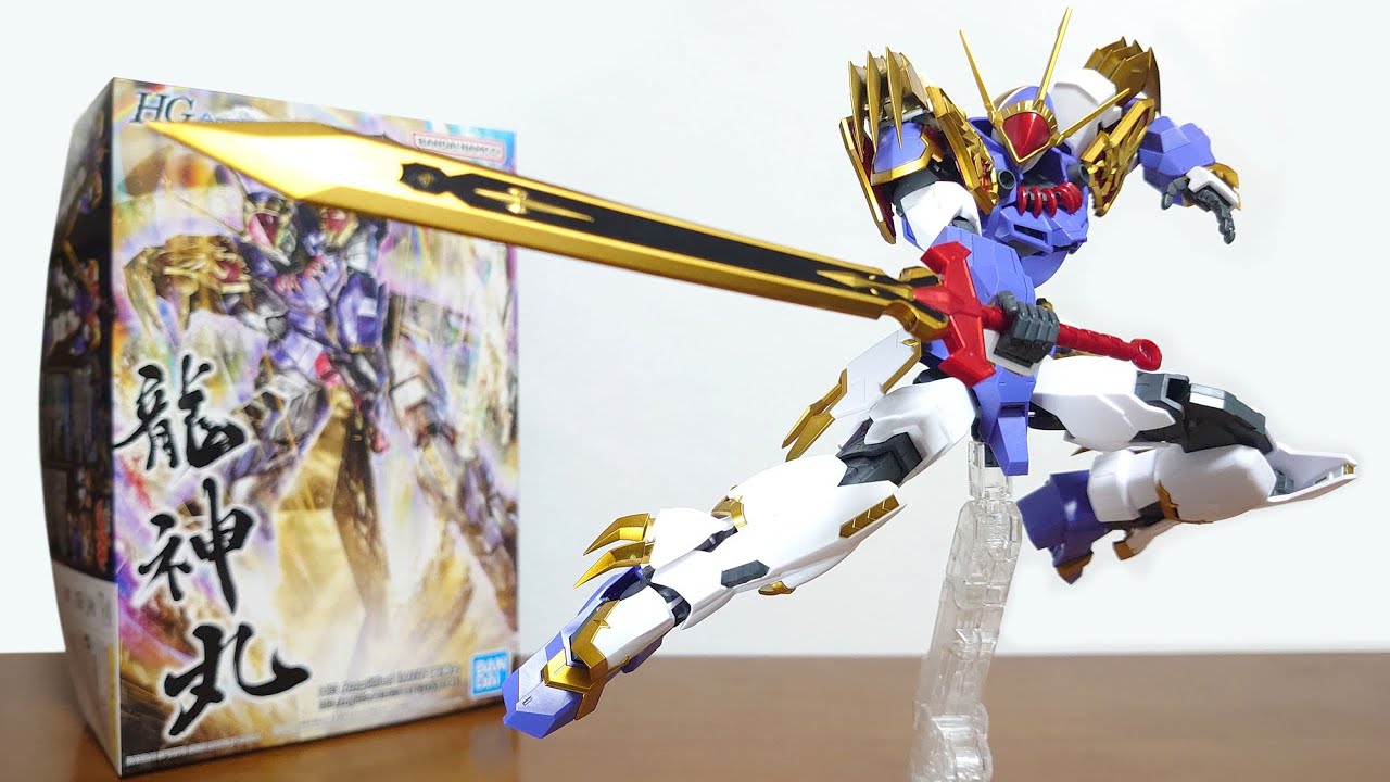 （龍神丸が高等身アレンジで登場！艶消しメッキ＆グロスパーツを使用！HGながらも大ボリューム！）HG Amplified IMGN 龍神丸　レビュー