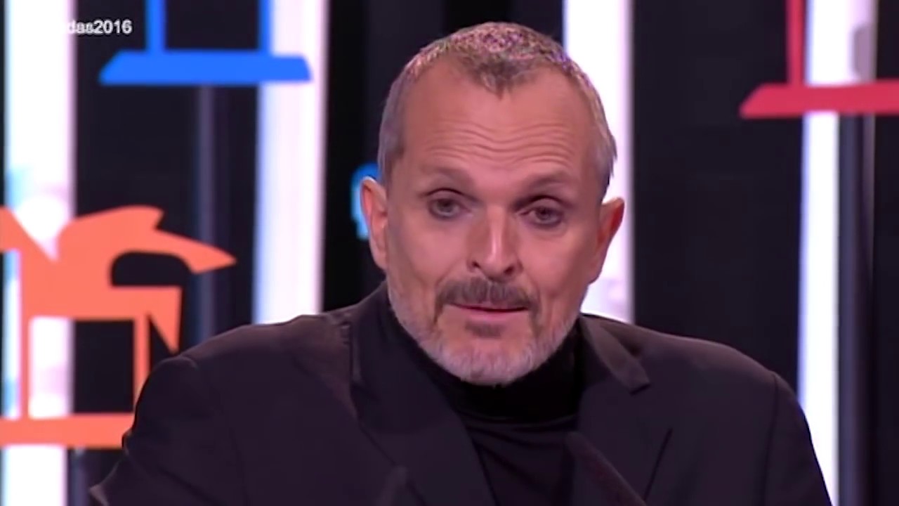Miguel Bosé recibe el Ondas a la trayectoria musical | Premios Ondas 2016