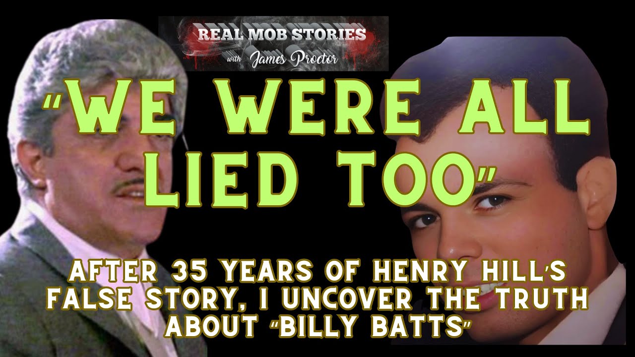 REVEALING THE REAL BILLY BATTS OF GOODFELLAS AND EXPOSING THE LIES OF HENRY HILL #goodfellas