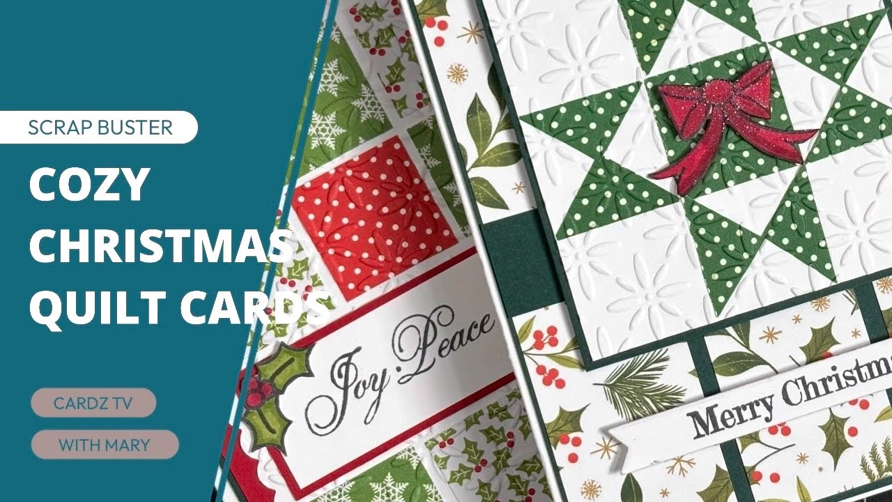 УЮТНЫЕ РОЖДЕСТВЕНСКИЕ ОТКРЫТКИ ДЛЯ СТЕКЛА | SCRAP BUSTER