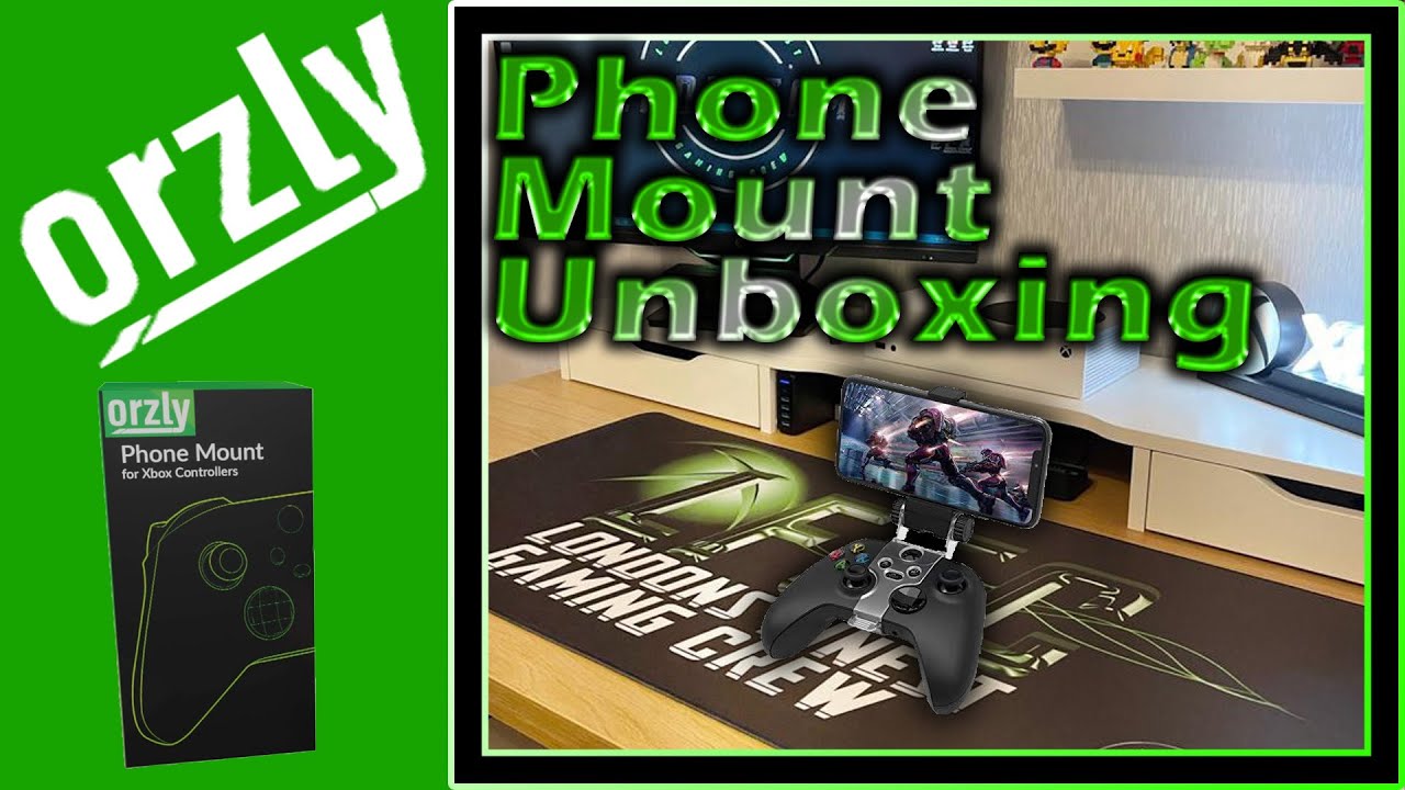Orzly Phone mount unboxing
