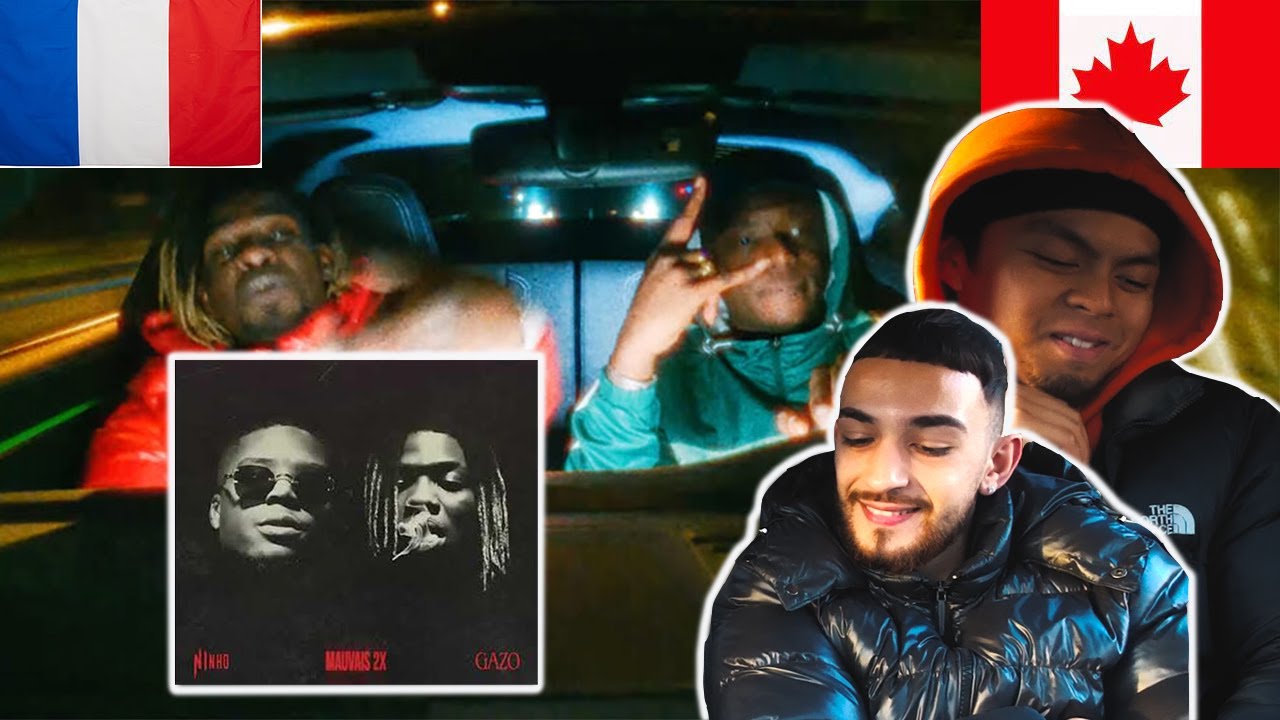 CANADIANS REACT TO FRENCH DRILL- GAZO x NINHO - MAUVAIS 2X