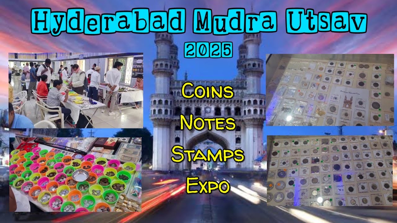 HYDERABAD MUDRA UTSAV - 2025 || Coin Collection || Numismatic