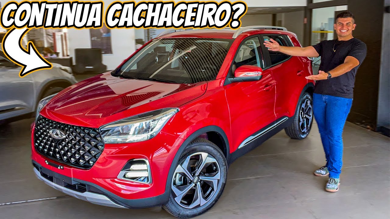 CAOA-Chery Tiggo 5X Pro 2023 - Ele tem um interior espetacular e câmbio novo mas o CONSUMO melhorou?