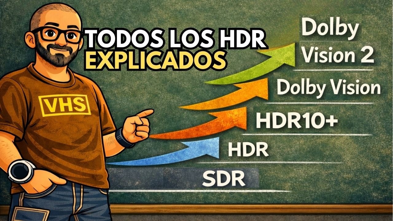 Tipos de HDR en tu TV: Del SDR al Dolby Vision 2 ✨