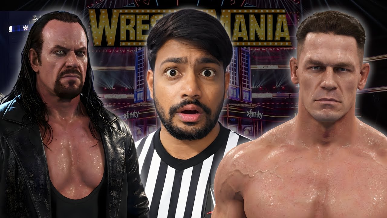 UNDERTAKER Vs JOHN CENA at WrestleMania in WWE 2k25 | Difficulty - Legend Mode🔥