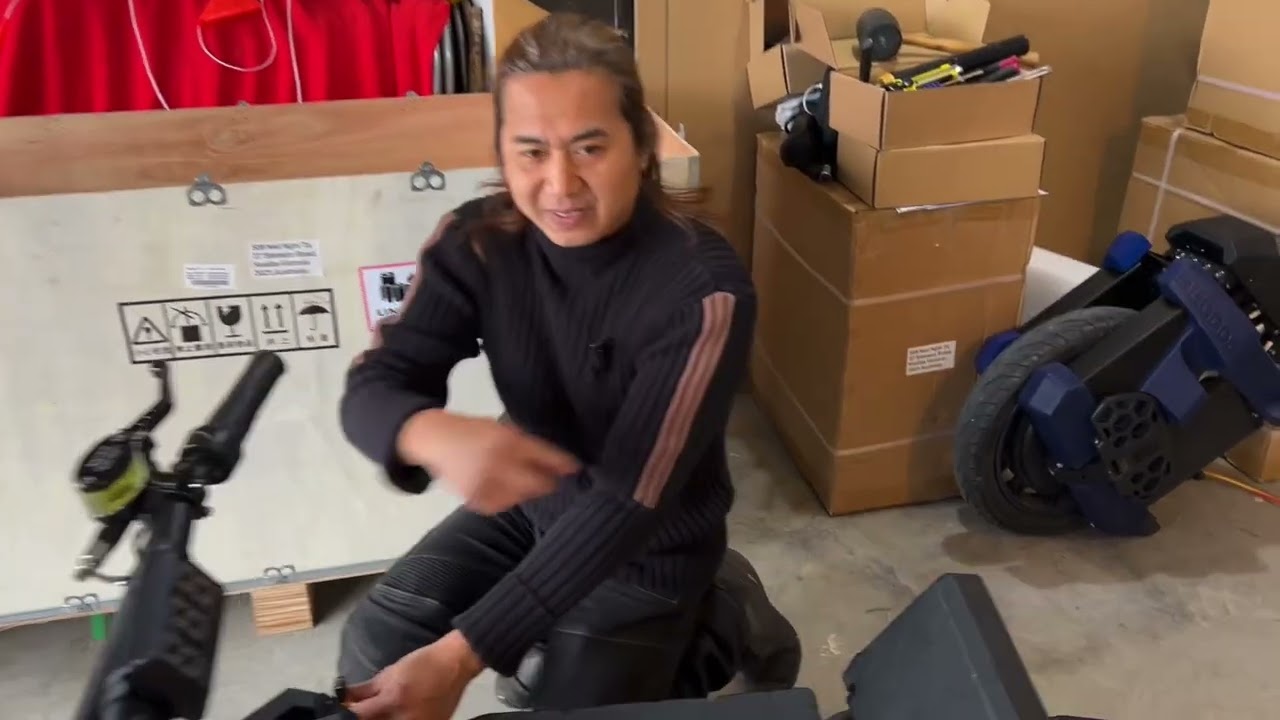 Begode Extreme Wheel K6 electric scooter - unboxing and first impressions
