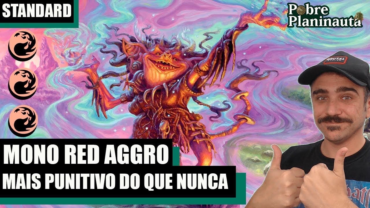 TESTANDO A FORÇA DO HEXING SQUELCHER -Mono Red Aggro - MTG STANDARD ECL