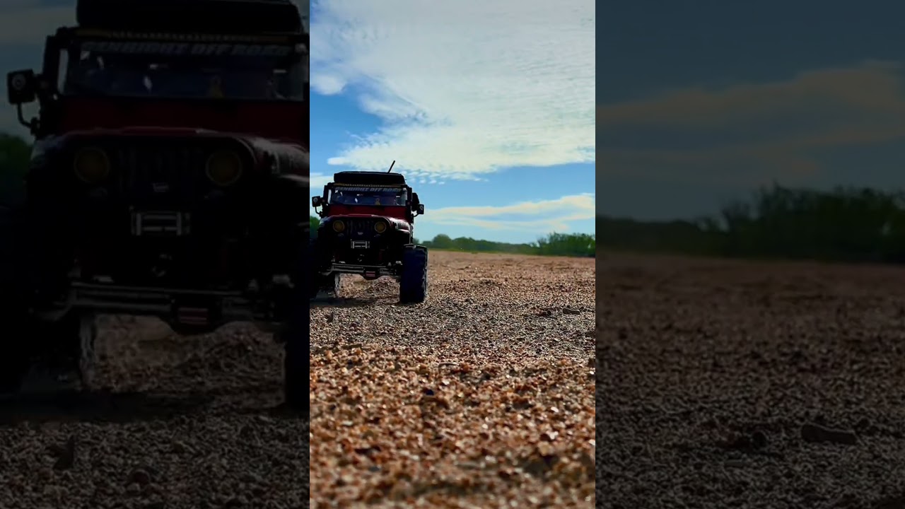 Axial SCX10iii CJ7 Renegade #axialadventures #axial #rccrawler #treal #nsdrc #jeep #cj7 #scx10iii