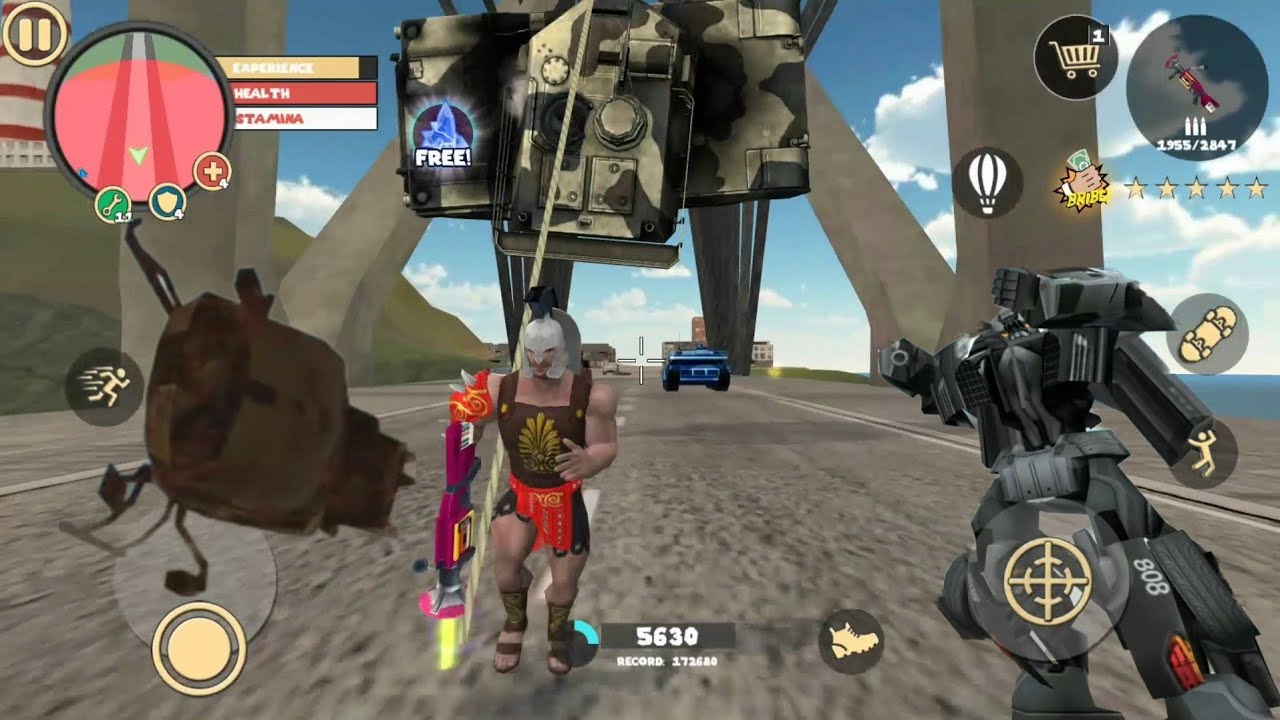 FOLLOW ME ; Reliable Pet Tank | new update #46 rope hero vice town (Naxeex LLC) Android GTA Gameplay