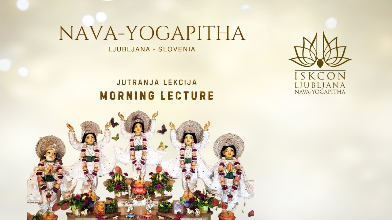 Srimad Bhagavatam 1.12.21 | Prema Manjari dasi | ISKCON Ljubljana Live