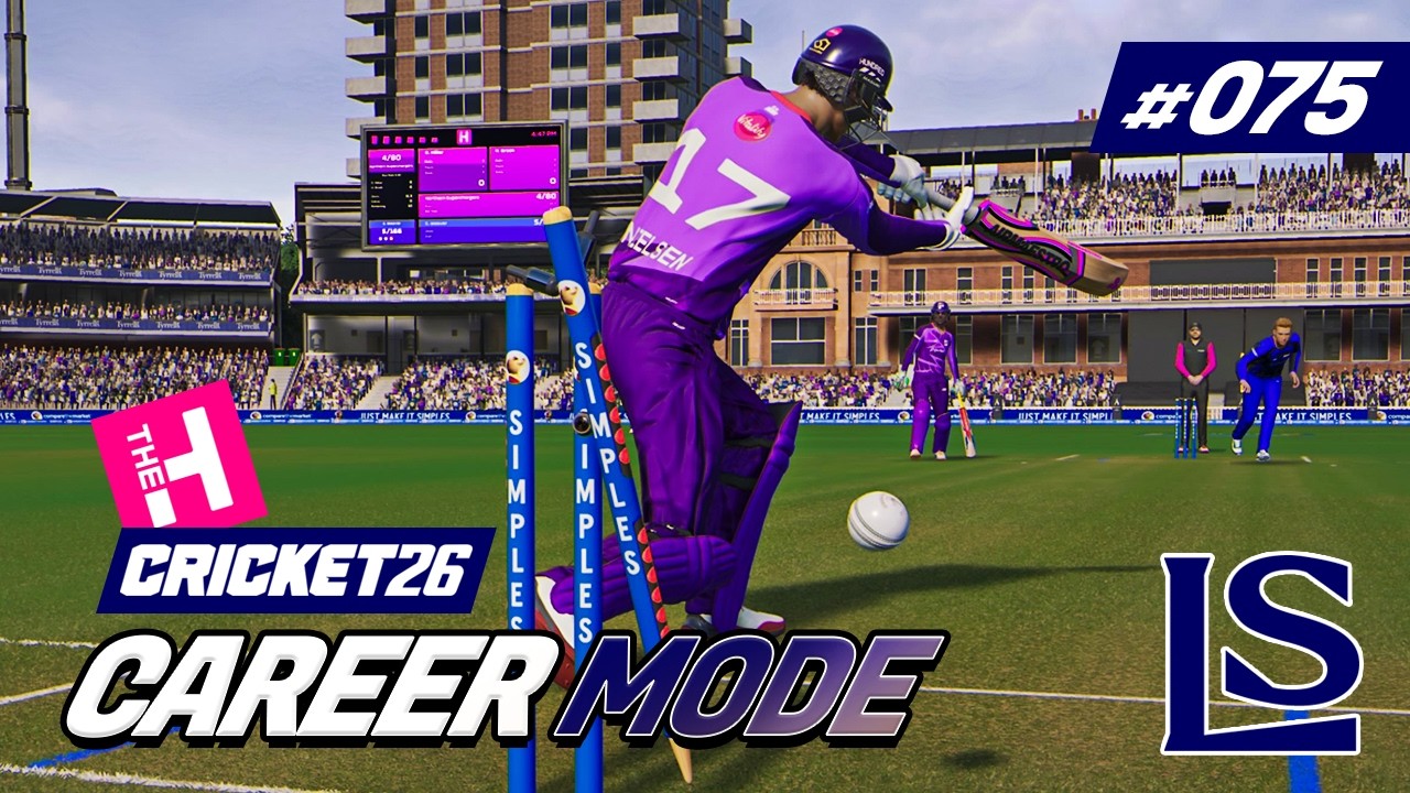 CRICKET 26 | CAREER MODE #75 | THE HUNDRED DEBUT!
