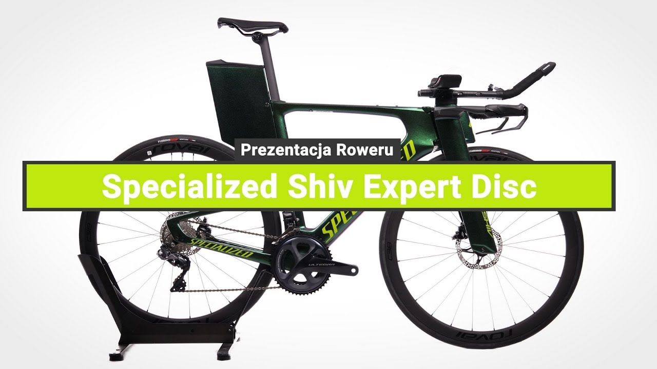 Rower Triathlonowy Specialized Shiv Expert Disc - Prezentacja roweru