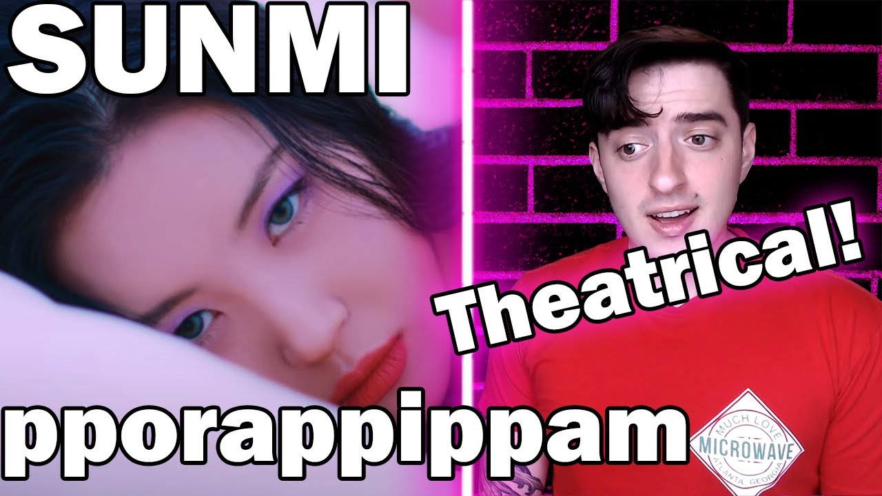 FIRST TIME REACTING TO SUNMI(선미) pporappippam(보라빛 밤) MV
