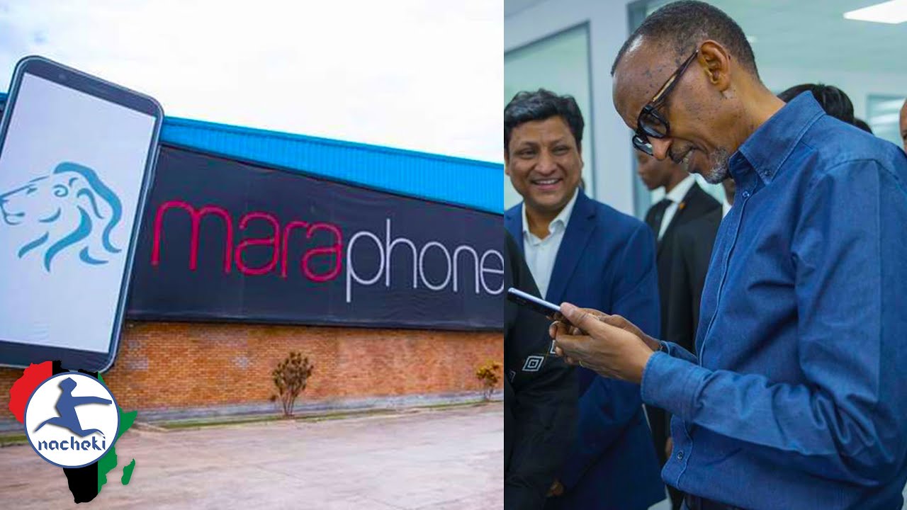 🇷🇼 Rwanda Launches 1st Ever 100% Made in Africa Smartphone Called #Maraphone