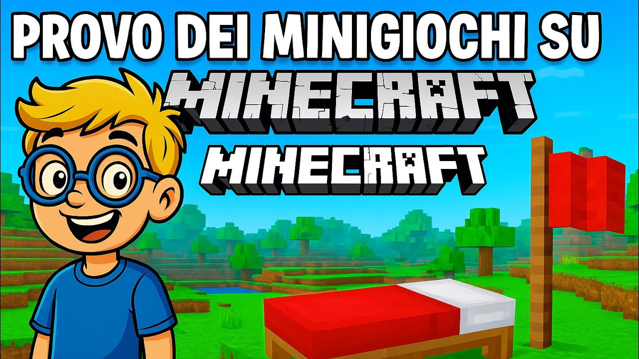 Provo dei mini giochi su Minecraft 😀😀 nascondino e ruba-bandiera..come sarà andata ??😳😳