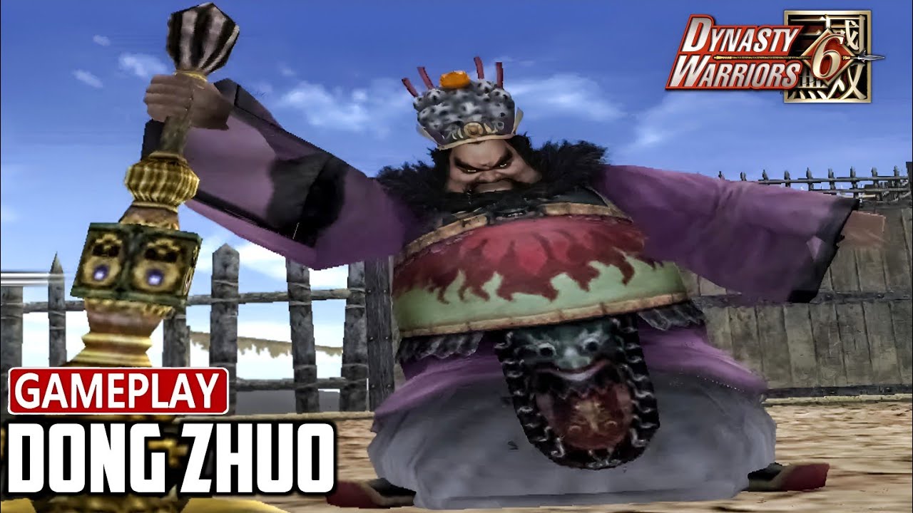 Dynasty Warriors 6 - Геймплей Дун Чжо (AetherSX2)