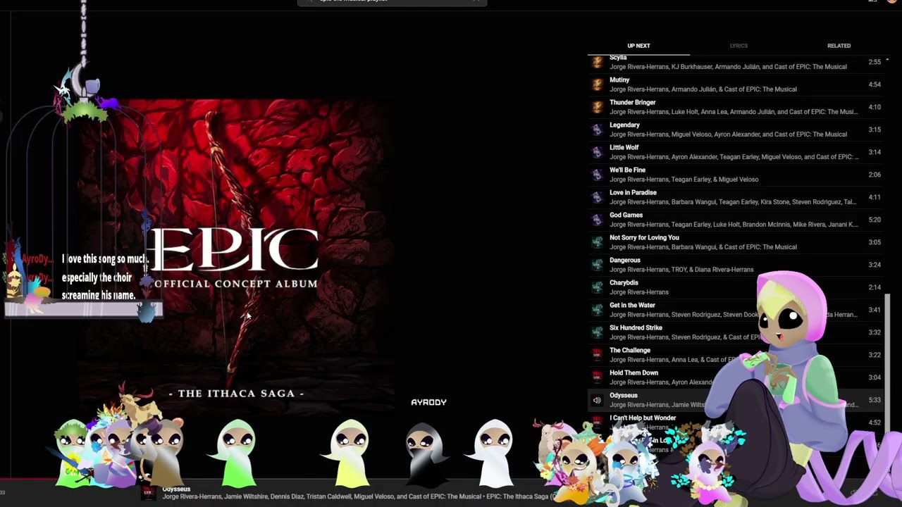 Listen Party: Ithaca Saga | Epic the Musical