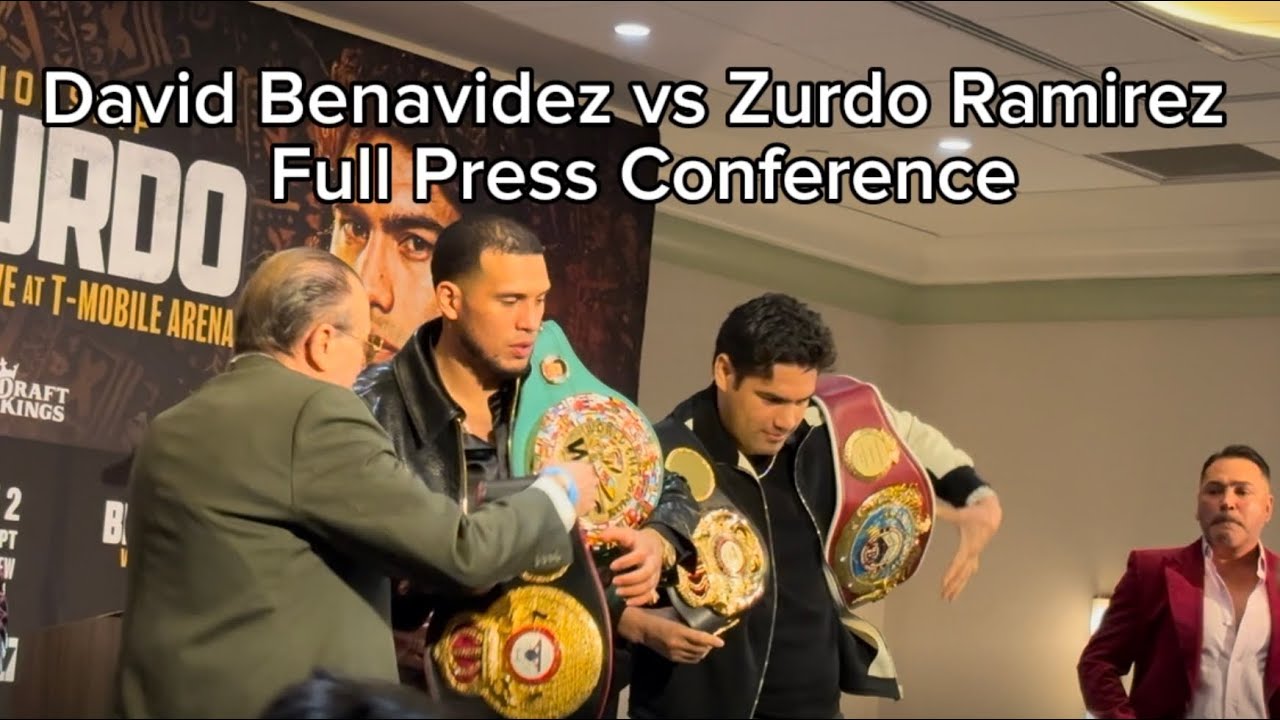 David Benavidez vs Zurdo Ramirez FULL PRESS CONFERENCE #boxing #boxer #davidbenavidez #zurdoramirez