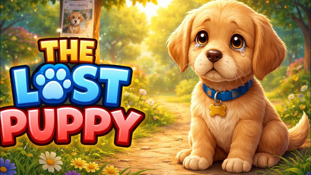 The Lost Puppy | English Story for Kids & Adults | AI Narrative