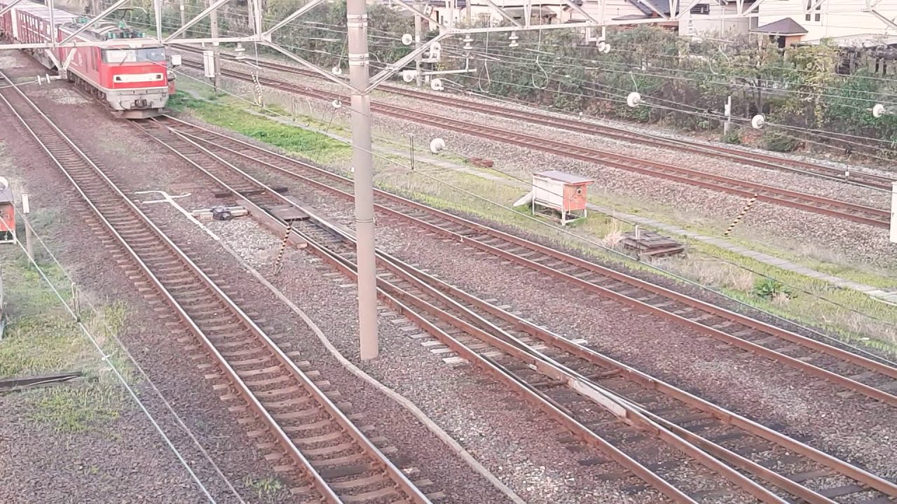 新潟近郊の貨物列車　4094レ　　　　　　高速貨物B　札幌ター名古屋タ