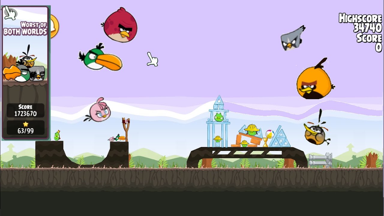 Angry birds Power Trouble 1.2.0 by Keyword studio and Halo Gameplay