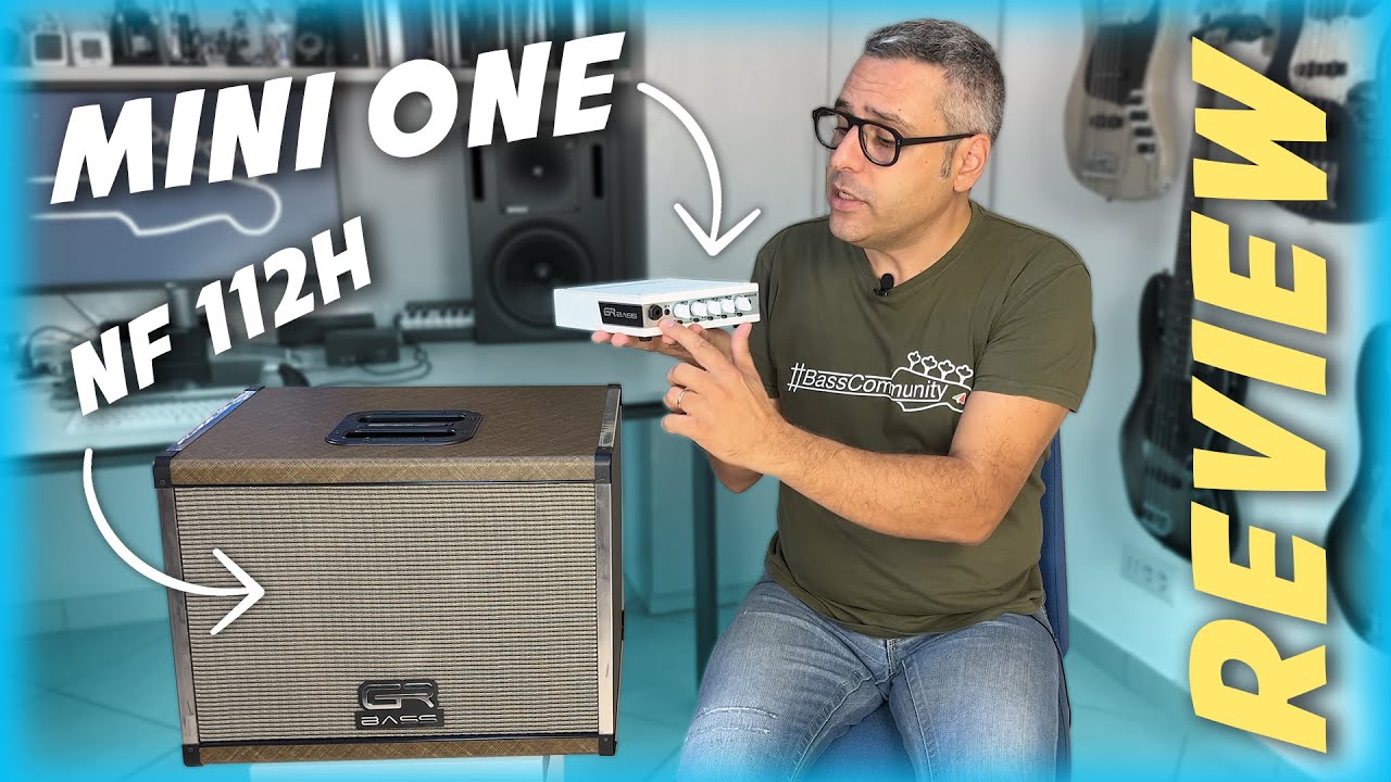 GR Bass Mini One (testata) + NF 112H (cassa): una scelta ottimale per potenza e portabilità
